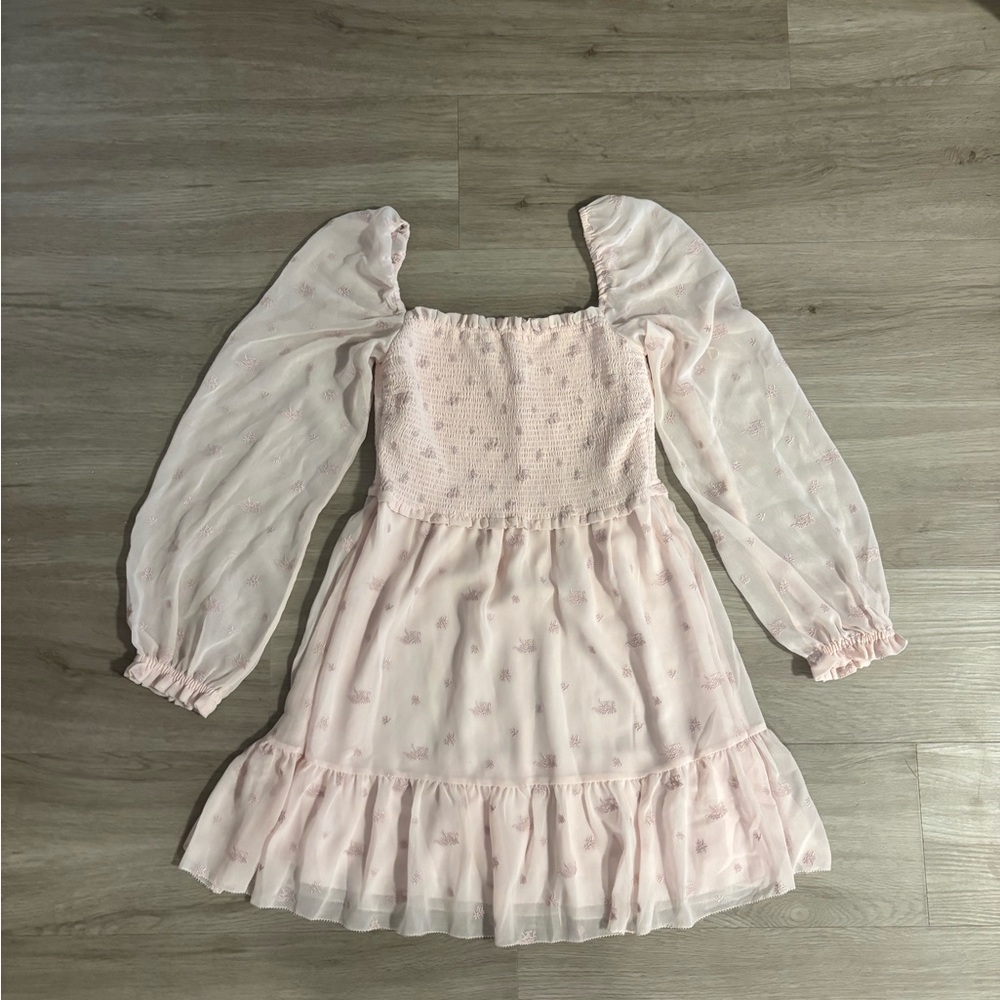 Wilfred Blush Pink Tempest Mini Dress